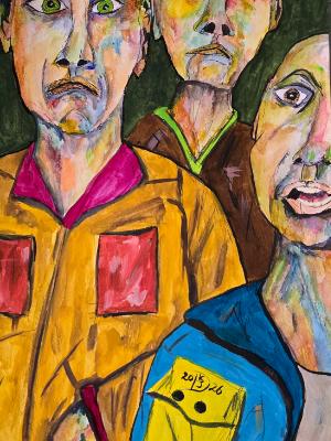 Three witnesses try to understand another senseless lose of life at the hands of masked enforcers. Three witnesses try to understand another senseless lose of life at the hands of masked enforcers.