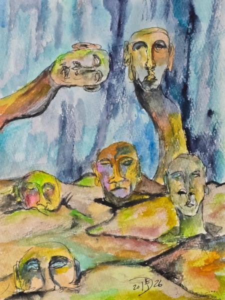 The field of sadness 