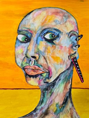 Seeking issolation within a world gone mad. 