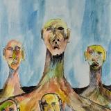 They stand rooted, unaware that they might soon be devoured by cottentails.