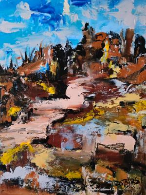 Seeking a path to the summit.  