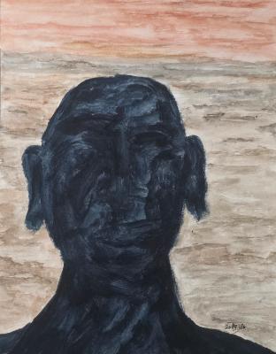 A shadow lost in the nowhere. A shadow lost in the nowhere.