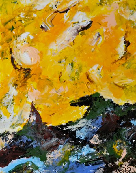 The Yellow Series: #26: Footsteps in the distance. 