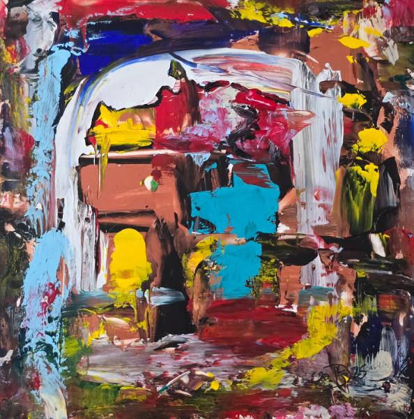 Deep inside a dreaming mind.  