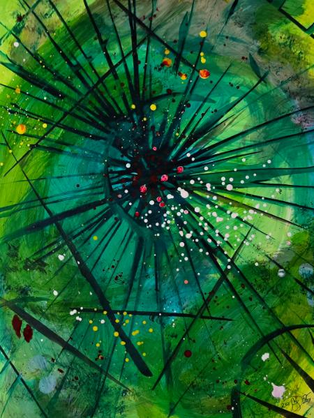 The web of the universe weeps  