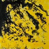The Yellow Series: #26: The blackened sky fractures the calm as the The King in Yellow, readies to step into our world.  
