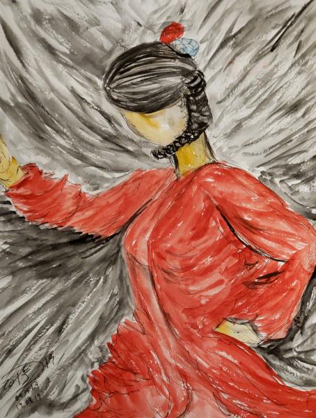 Flamenco in Ronda, Spain Aka red swirls of raw emotion  