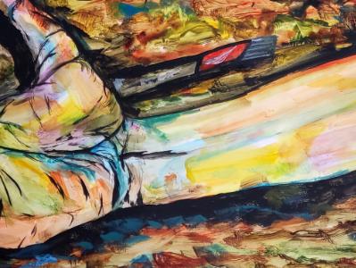 The artist imagines his death, alone in his studio... and the many lives he might have lived, had he chosen different paths. The artist imagines his death, alone in his studio... and the many lives he might have lived, had he chosen different paths.