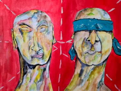 While the world bleed, some exist in denial While the world bleed, some exist in denial