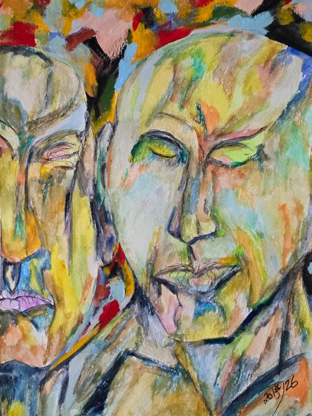 Uncertain of the new year, they try to visual the world they want  