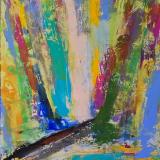 Dancing buildings along the boulevard of fading dreams.  