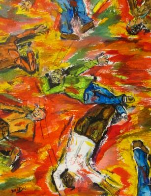 After the Protest © 2016 By Duane Kirby Jensen, 