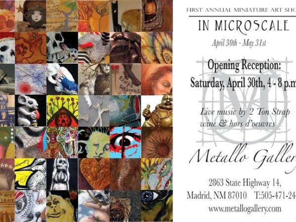 In Microscale: The first annual miniature art show at Metallo ga