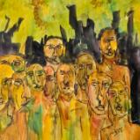 City's turned black, people turned numb. 