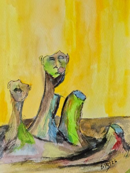 The feasting on the new species of mushroom continues. 