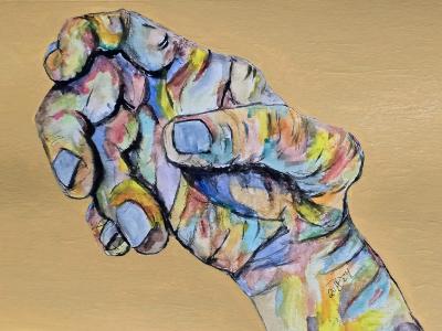 Reaching for a helping hand. Reaching for a helping hand.