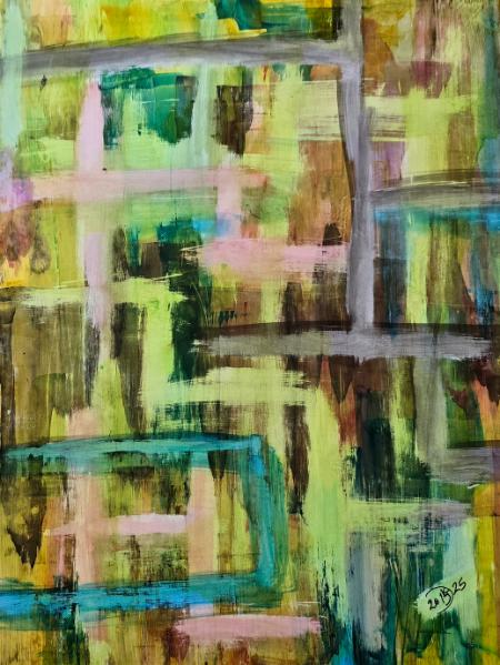 Patterns in the afterglow  