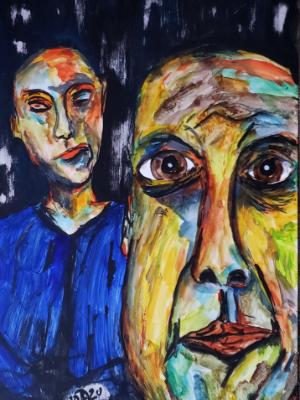 Each perplexed by a thing neither recognize or understands, but knows it now separates them. Yet neither of them is willing... Each perplexed by a thing neither recognize or understands, but knows it now separates them. Yet neither of them is willing...