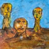 Carved memories eroding away. 