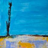 The loneliness of a blue sky in isolation. 