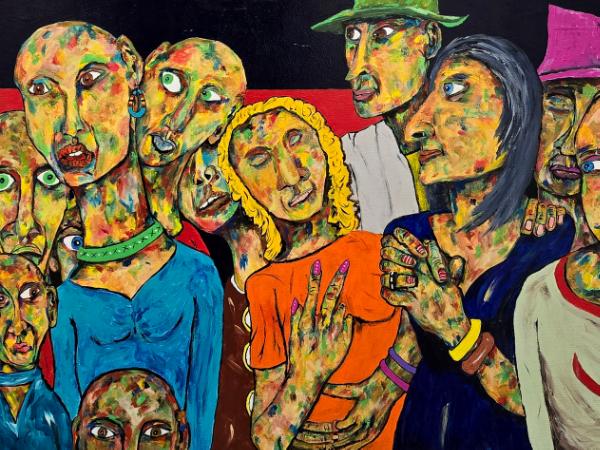 The Mingeling: Everyone has a story. Panel # 4/5  