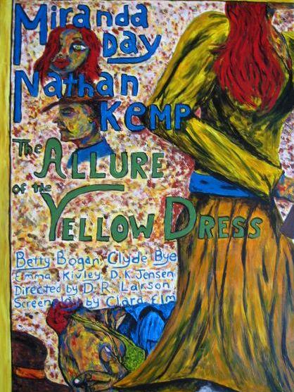 The Allure of the Yellow Dress.  (Destroyed/Painted over by artist -2014)