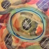 The blue circle 