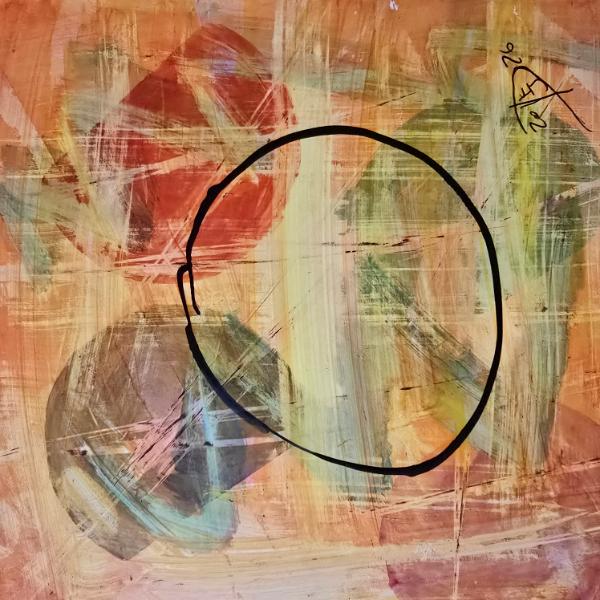 The black circle 