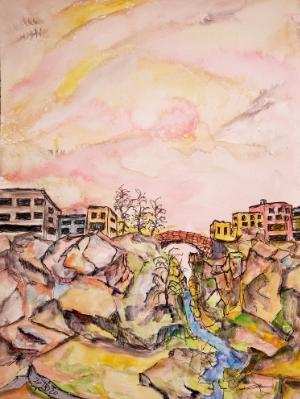 When memories of Iberia blend into a new landscape. When memories of Iberia blend into a new landscape.