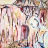 Having discovered the sacred space he had sought for years, he now sits exhausted... consumed by disillusionment 