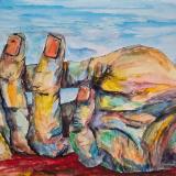 Death on a blue sky day. 