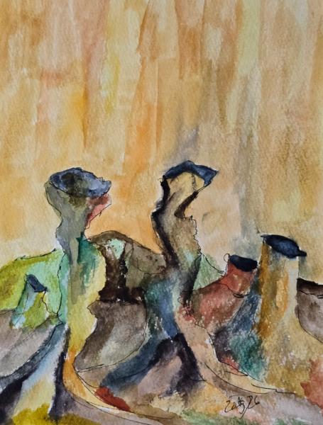 Another graveyard of the mushroom human hybrids.