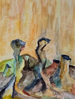 Another graveyard of the mushroom human hybrids.