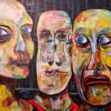When people react to the physical manifesting of the disintegration of identity. 