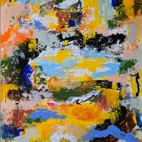 The Yellow Series: #15: The King in Yellow continues to take form, hidden from sight, behind a deluge of colors that are infact 