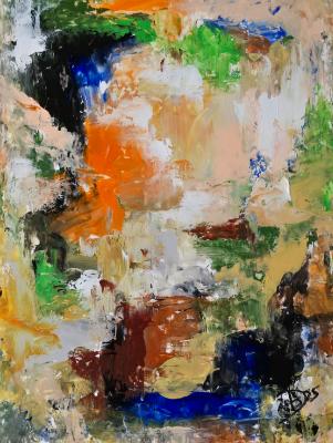 Seeking a path up the cliff 