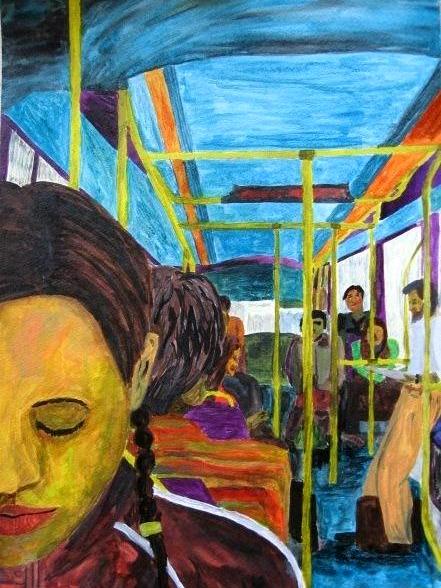 Bus Ride Meditation (Musician, Jill Stevenson). 