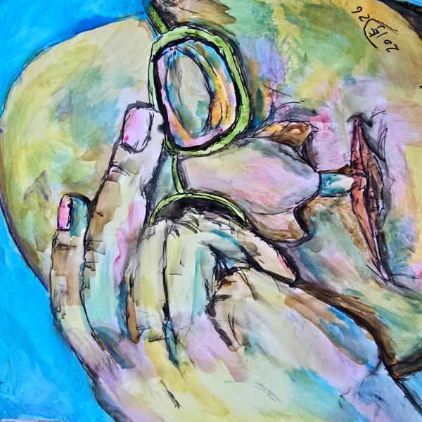 Contemplation: A self portrait 
