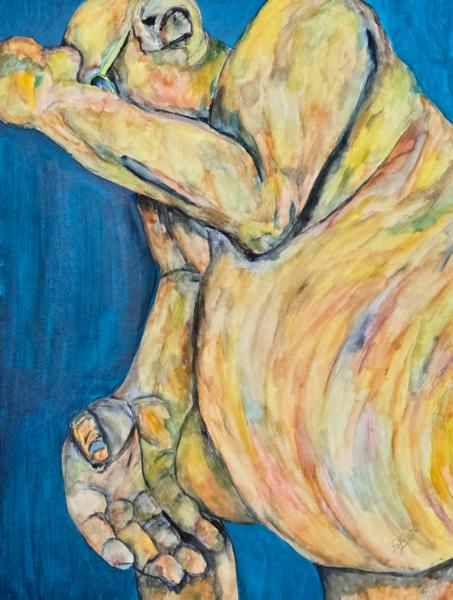 Blue room meditation on grief  